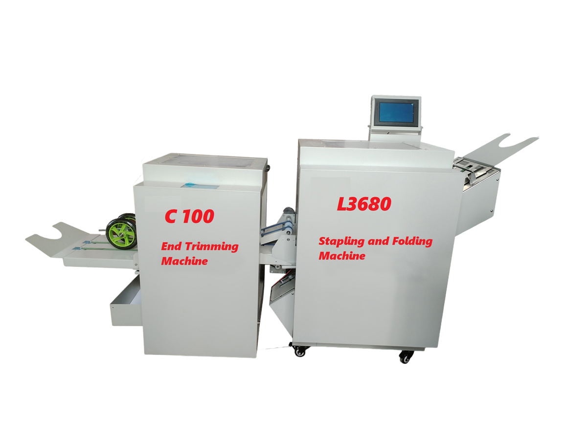 Stapling folding machineL3680+C100